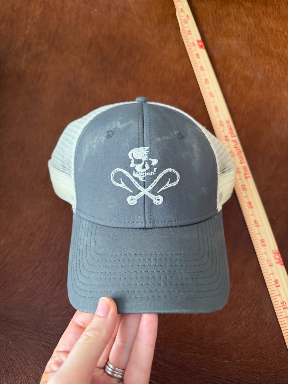 Grey Salt Life Hat
